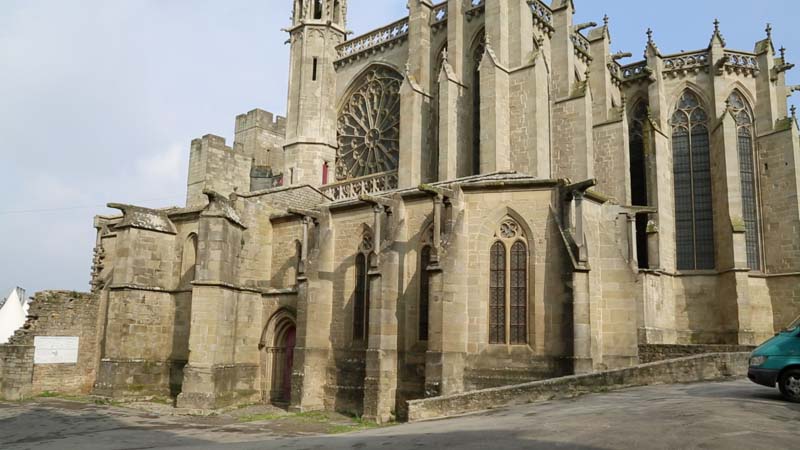France, Autun Cathedral of Saint Lazarus – Flying Buttresses High-Quality Images & Videos The MCA Collection