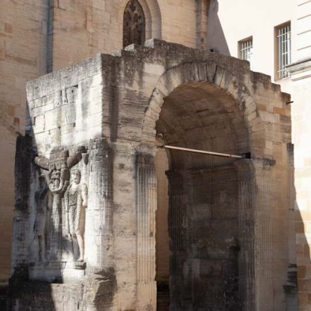 France, Provence - Carpentras Roman Arch