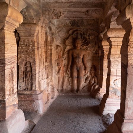India, Badami - Rock Cave Temple 4