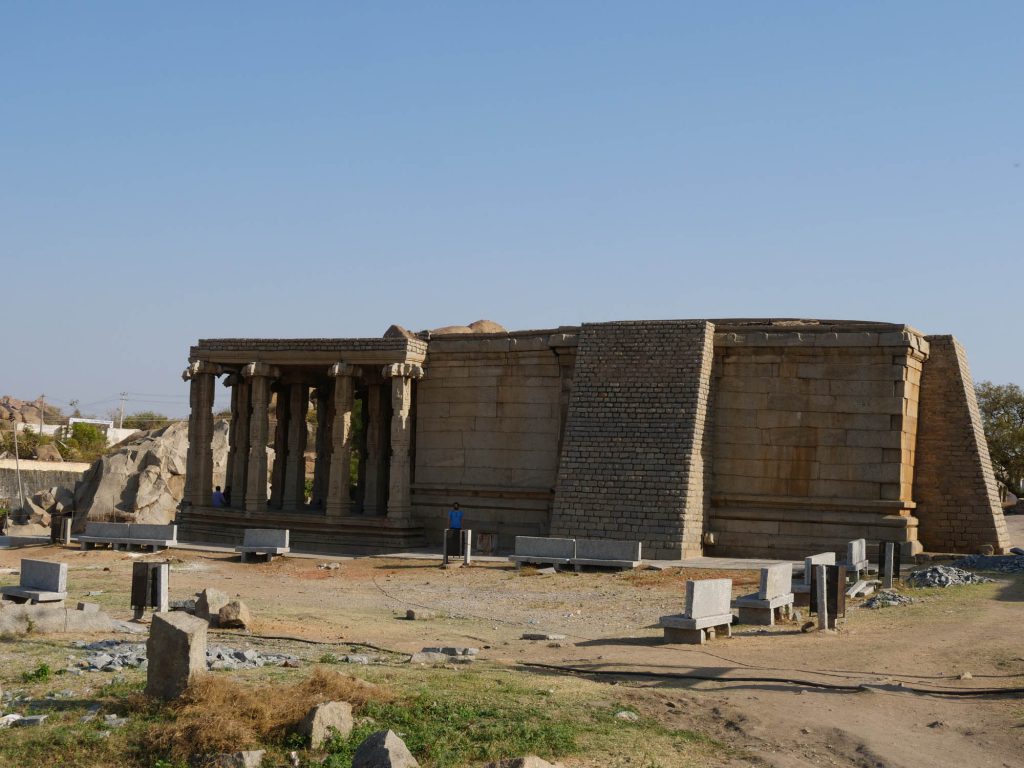 India, Karnataka, Hampi – Kadalekalu Ganesha temple High-Quality Images & Videos The MCA Collection