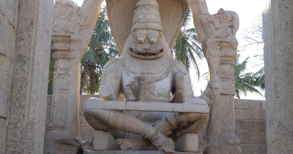 India, Karnataka, Hampi – Laksmi Narashimha temple High-Quality Images & Videos The MCA Collection