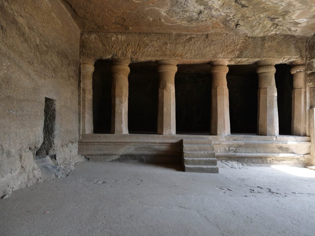 India, Mumbai, Elephanta Rock Caves temples – Cave 3 High-Quality Images & Videos The MCA Collection