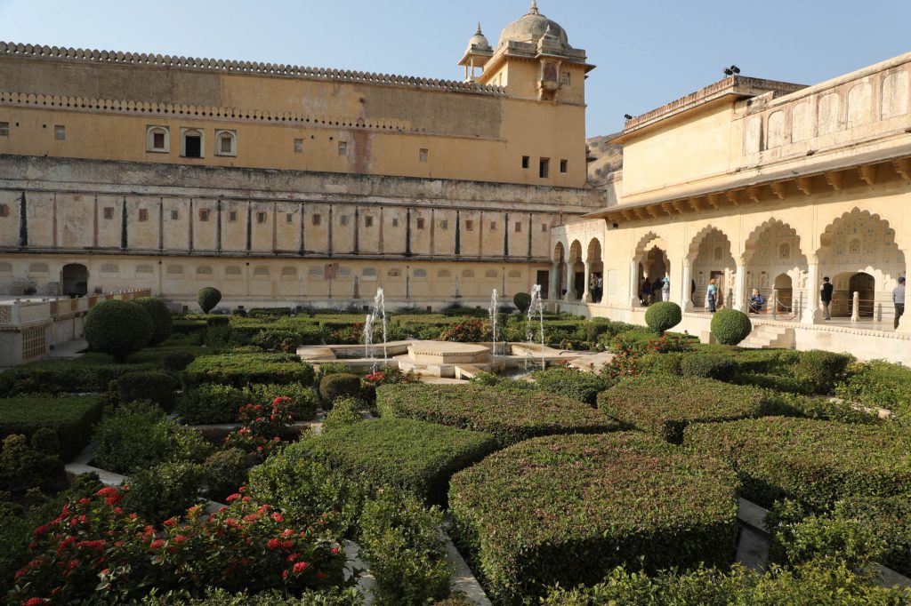 India, Rajasthan, Amer Fort -Pleasure Gardens High-Quality Images & Videos The MCA Collection
