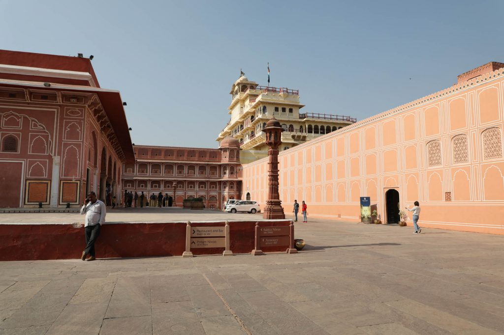 India, Rajasthan, Jaipur – City Palace – Courtyard High-Quality Images & Videos The MCA Collection