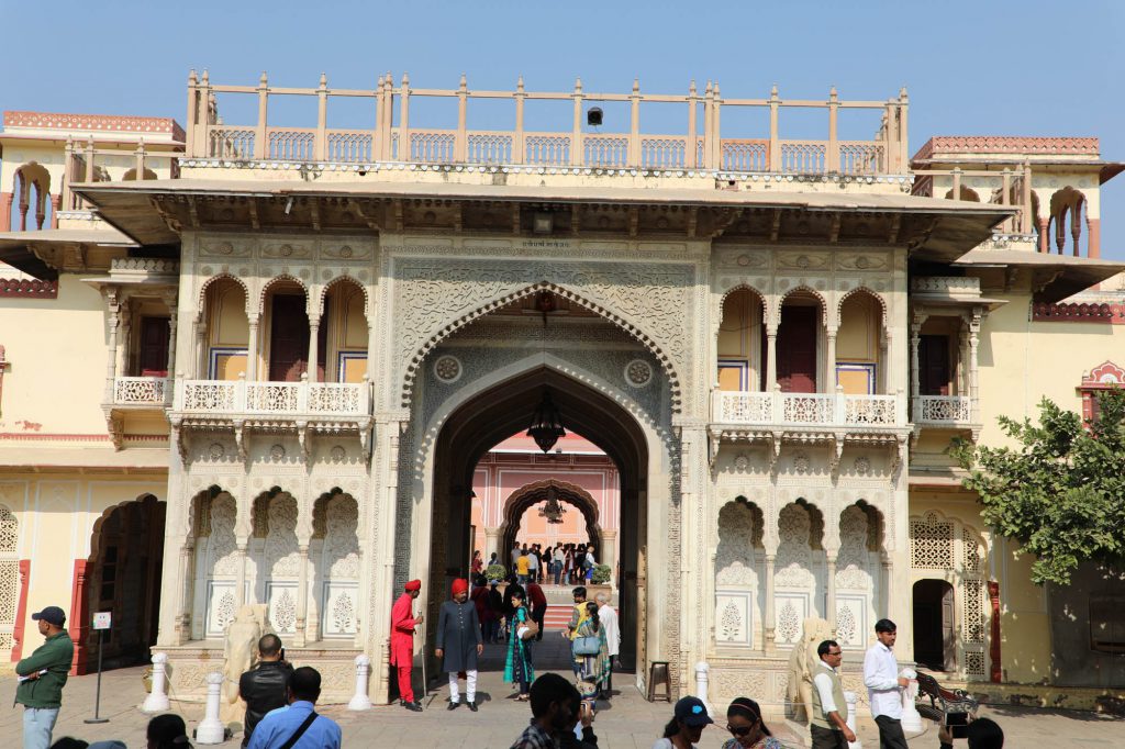 India, Rajasthan, Jaipur – City Palace – Gate (Rajendra Pol) High-Quality Images & Videos The MCA Collection