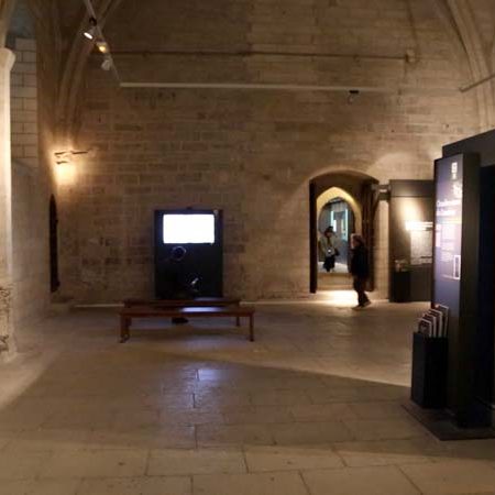 France, Avignon, Old Palace of Benedict XII -Chamber of Notaries (00:00:20)