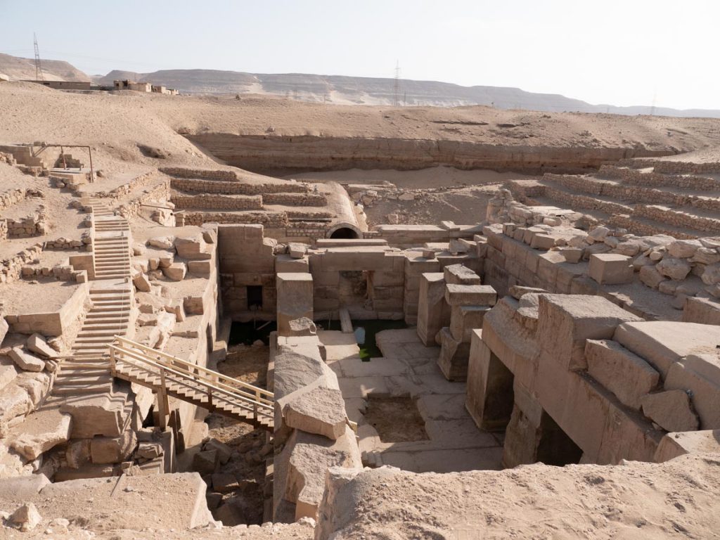 Egypt, Abydos, Osireion | Religions & Cultures Images & Videos | The MCA Collection