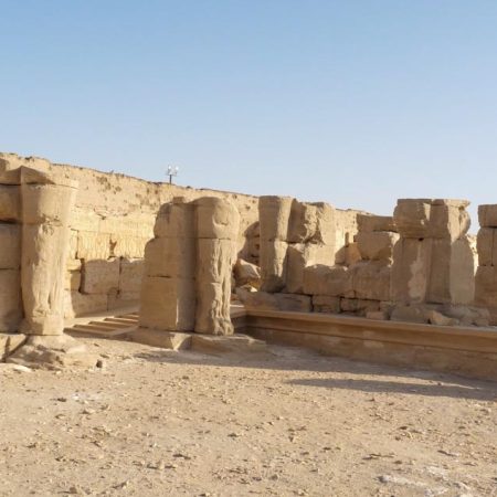 Egypt, Abydos - Temple of Rameses II - Second court