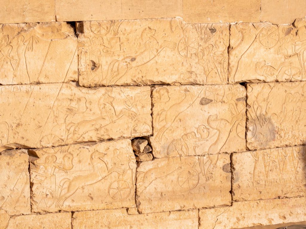 Egypt, Abydos, Temple of Rameses II – Battle of Kadesh inscription High-Quality Images & Videos The MCA Collection