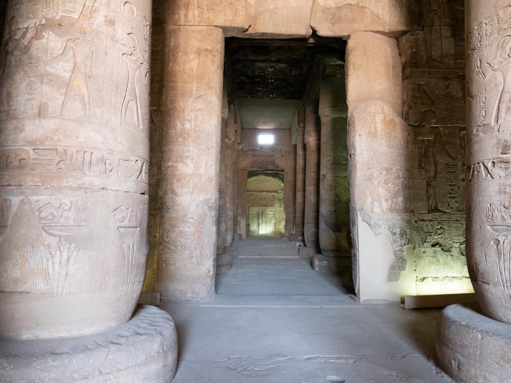 Egypt, Abydos – Temple of Sety I – First Hypostyle High-Quality Images & Videos The MCA Collection