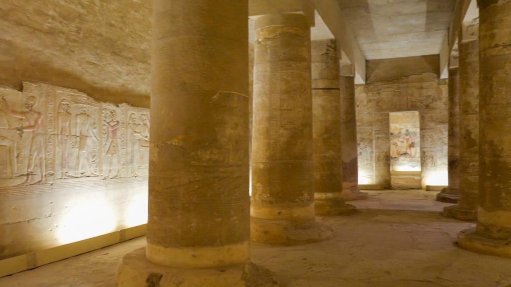 Egypt, Abydos – Temple of Sety I – Hall of Osiris High-Quality Images & Videos The MCA Collection
