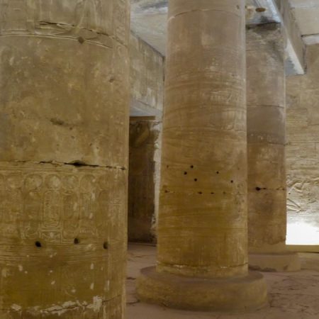 Egypt, Abydos - Temple of Sety I - Hall of Sokar and Nefertem