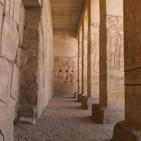 Egypt, Abydos - Temple of Sety I - Portico