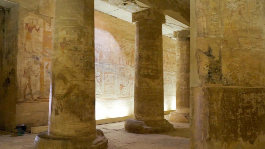 Egypt, Abydos – Temple of Sety I – Second Hypostyle High-Quality Images & Videos The MCA Collection