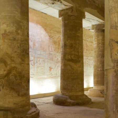 Egypt, Abydos – Temple of Sety I – Second Hypostyle Egypt, Abydos - Temple of Sety I - Second Hypostyle