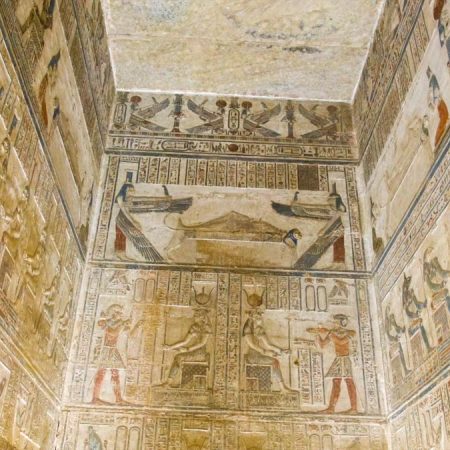 Egypt, Dendara Temple - Chapels of Sokar, Isis, Re