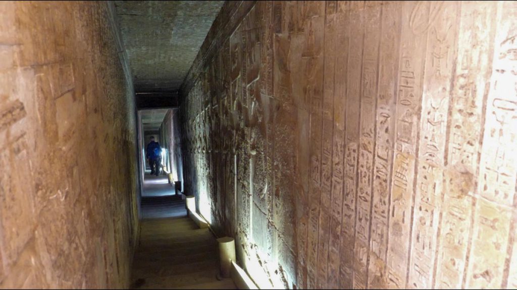 Egypt, Dendara Temple – Corridor to the lower level High-Quality Images & Videos The MCA Collection