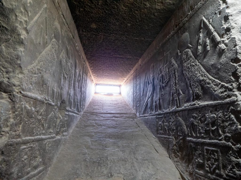 Egypt, Dendara Temple – Corridor to the upper level High-Quality Images & Videos The MCA Collection