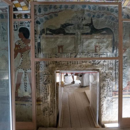 Egypt, Western Thebes, Tombs of Nobles - tomb of Sennefer