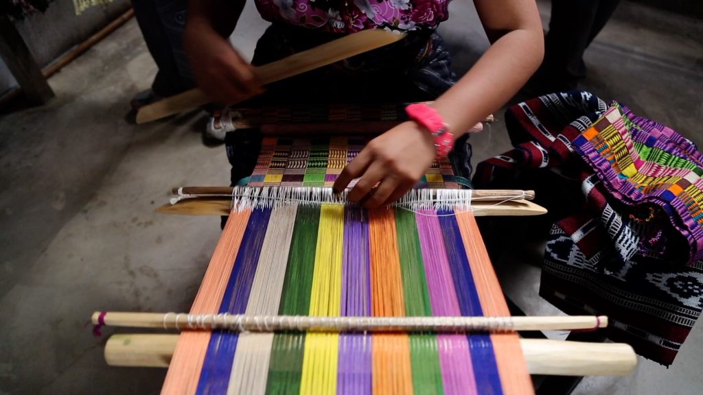 Guatemala, Atitlan Lake, traditional – weaving1 High-Quality Images & Videos The MCA Collection