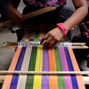Guatemala, Atitlan Lake, traditional – weaving1 High-Quality Images & Videos The MCA Collection