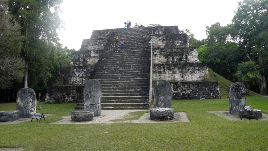 Guatemala, Peten Flores Tikal, Pyramid complex R High-Quality Images & Videos The MCA Collection