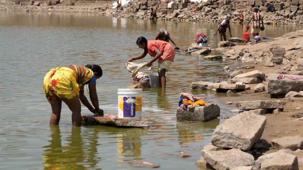 India, Karnataka, Badami – Traditional Laundry work High-Quality Images & Videos The MCA Collection