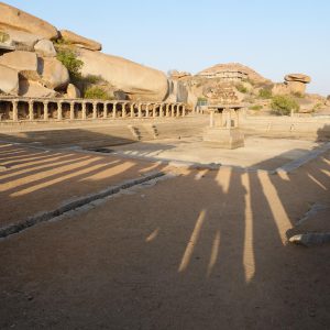 India, Karnataka, Hampi – Krishna Temple Pushkarini(Bazzar) High-Quality Images & Videos The MCA Collection
