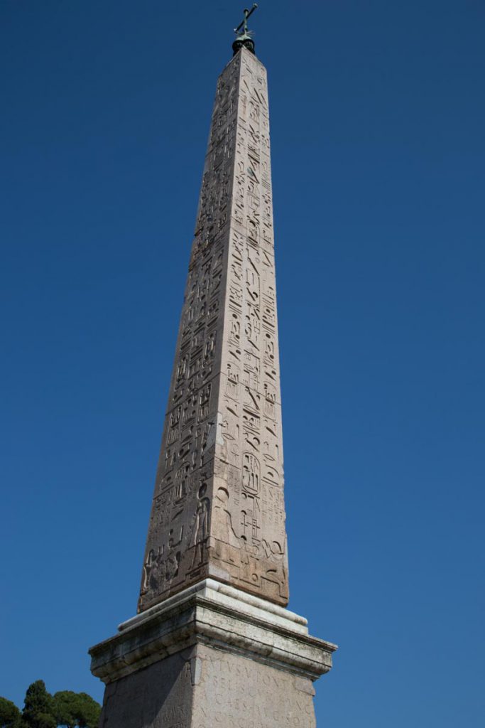 Italy, Rome, Piazza del Popolo Obelisk (Seti I) from Egypt Heliopolis High-Quality Images & Videos The MCA Collection