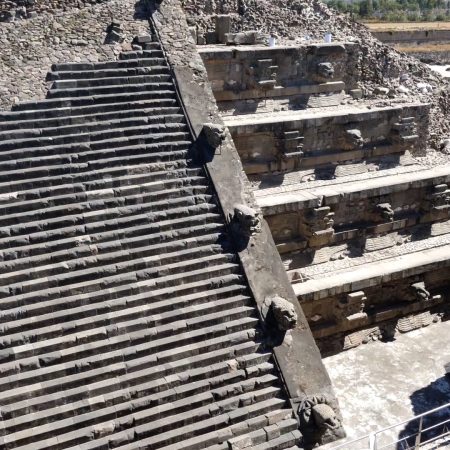 Mexico, Teotihuacan, Temple of the Feathered Serpent Mexico, Teotihuacan, Temple of the Feathered Serpent