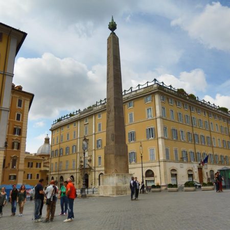 Rome, Piazza di Montecitorio Obelisk (Psammetichus II) from Egypt Heliopolis Rome, Piazza di Montecitorio Obelisk (Psammetichus II) from Egypt Heliopolis