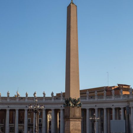 Rome, Vatican Piazza Saint Peter Obelisk (Apries) from Egypt Rome, Vatican Piazza Saint Peter Obelisk (Apries) from Egypt
