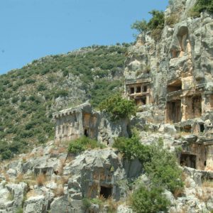 Turkey, Antalya, Myra – Lycian Tombs High-Quality Images & Videos The MCA Collection