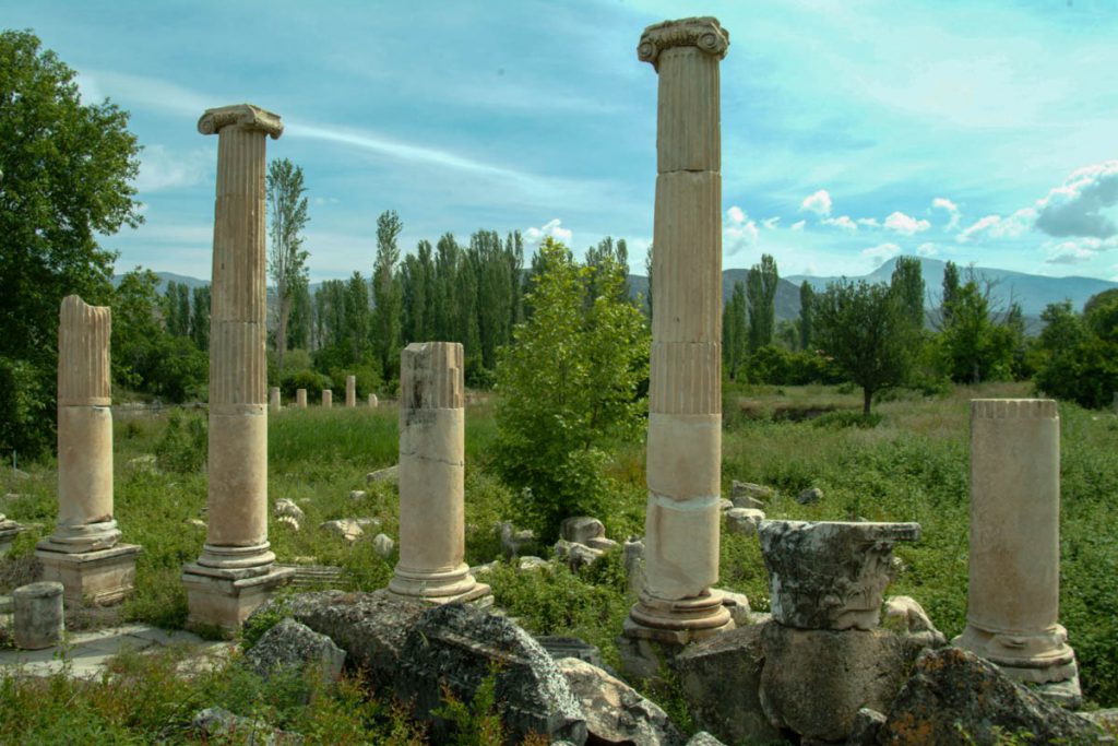 Turkey, Aydin, Aphrodisias, Portico of Tiberius4 High-Quality Images & Videos The MCA Collection