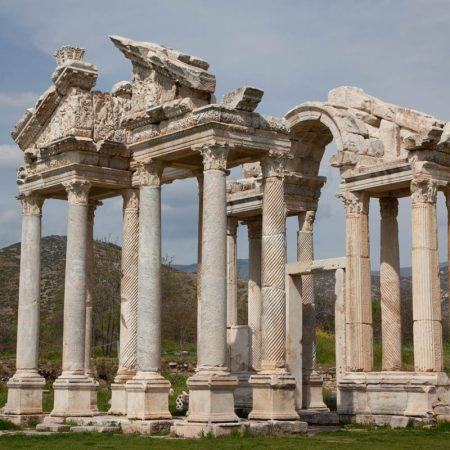 Turkey, Aydin, Aphrodisias - Tetrapylon