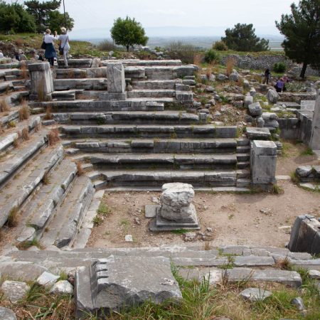 Turkey, Aydin, Priene - Bouleuterion | Architecture Images & Videos | The MCA Collection
