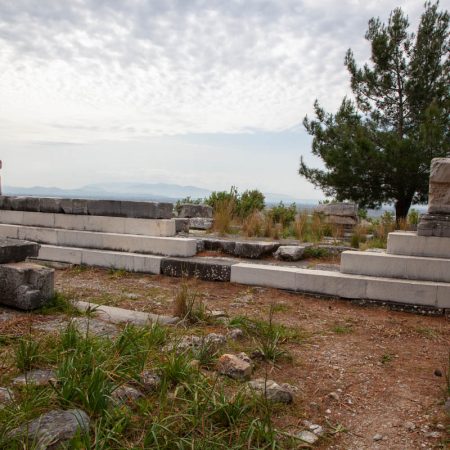 Turkey, Aydin, Priene - Temenos of Zeus Olympius