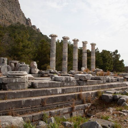Turkey, Aydin, Priene - Temple of Athena Polias