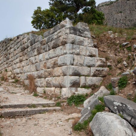 Turkey, Aydin, Priene - Hellenistic Walls