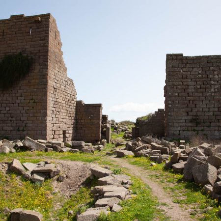 Turkey, Canakkale, Assos - Gate