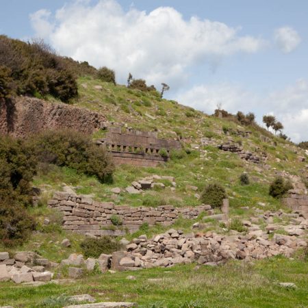 Turkey, Canakkale, Assos - Gymnasium