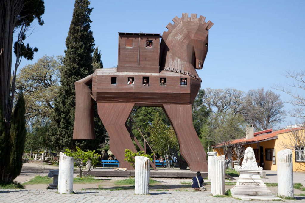 Turkey, Canakkale, Troy, Trojan horse High-Quality Images & Videos The MCA Collection