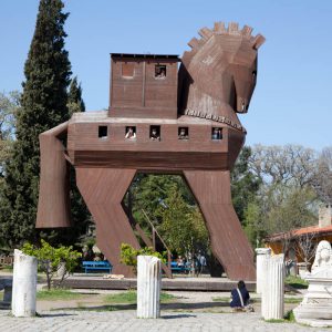 Turkey, Canakkale, Troy, Trojan horse Turkey, Canakkale, Troy, Trojan horse High-Quality Images & Videos The MCA Collection