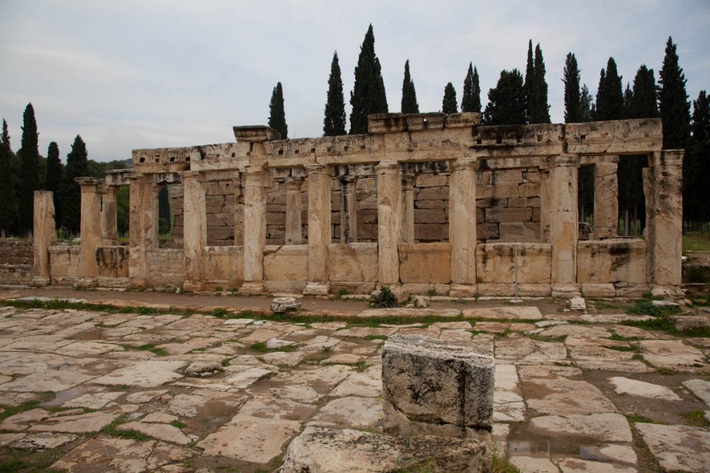 Turkey, Denizli, Pamukkale (Hierapolis) – Roman Latrine High-Quality Images & Videos The MCA Collection