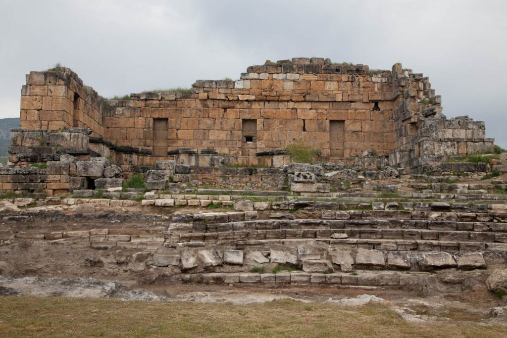 Turkey, Denizli, Pamukkale (Hierapolis) – Monumental Nymphaeum High-Quality Images & Videos The MCA Collection