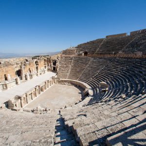 Turkey, Denizli, Pamukkale (Hierapolis) – Roman Theatre (00:02:25) High-Quality Images & Videos The MCA Collection