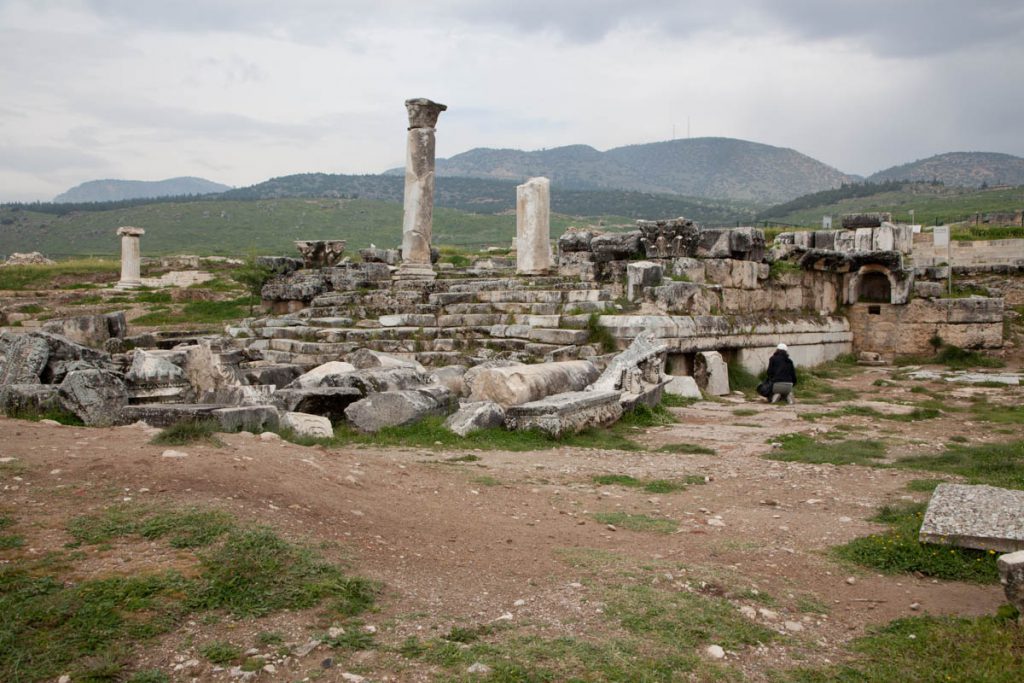 Turkey, Denizli, Pamukkale (Hierapolis) – Temple of Apollo High-Quality Images & Videos The MCA Collection