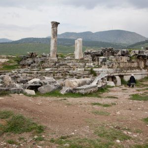 Turkey, Denizli, Pamukkale (Hierapolis) – Temple of Apollo High-Quality Images & Videos The MCA Collection