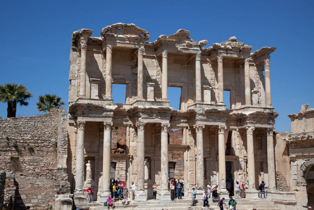 Turkey, Izmir, Ephesus, Celsus Library (00:04:12) High-Quality Images & Videos The MCA Collection
