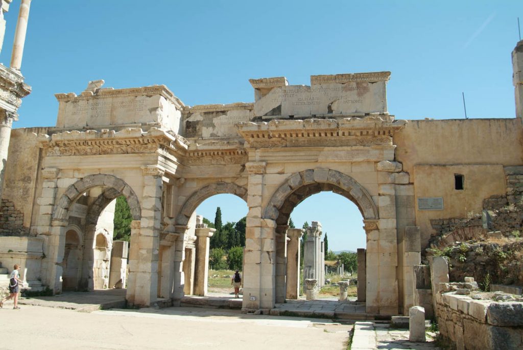 Turkey, Izmir, Ephesus, Gate of Mazeus and Mithridates High-Quality Images & Videos The MCA Collection